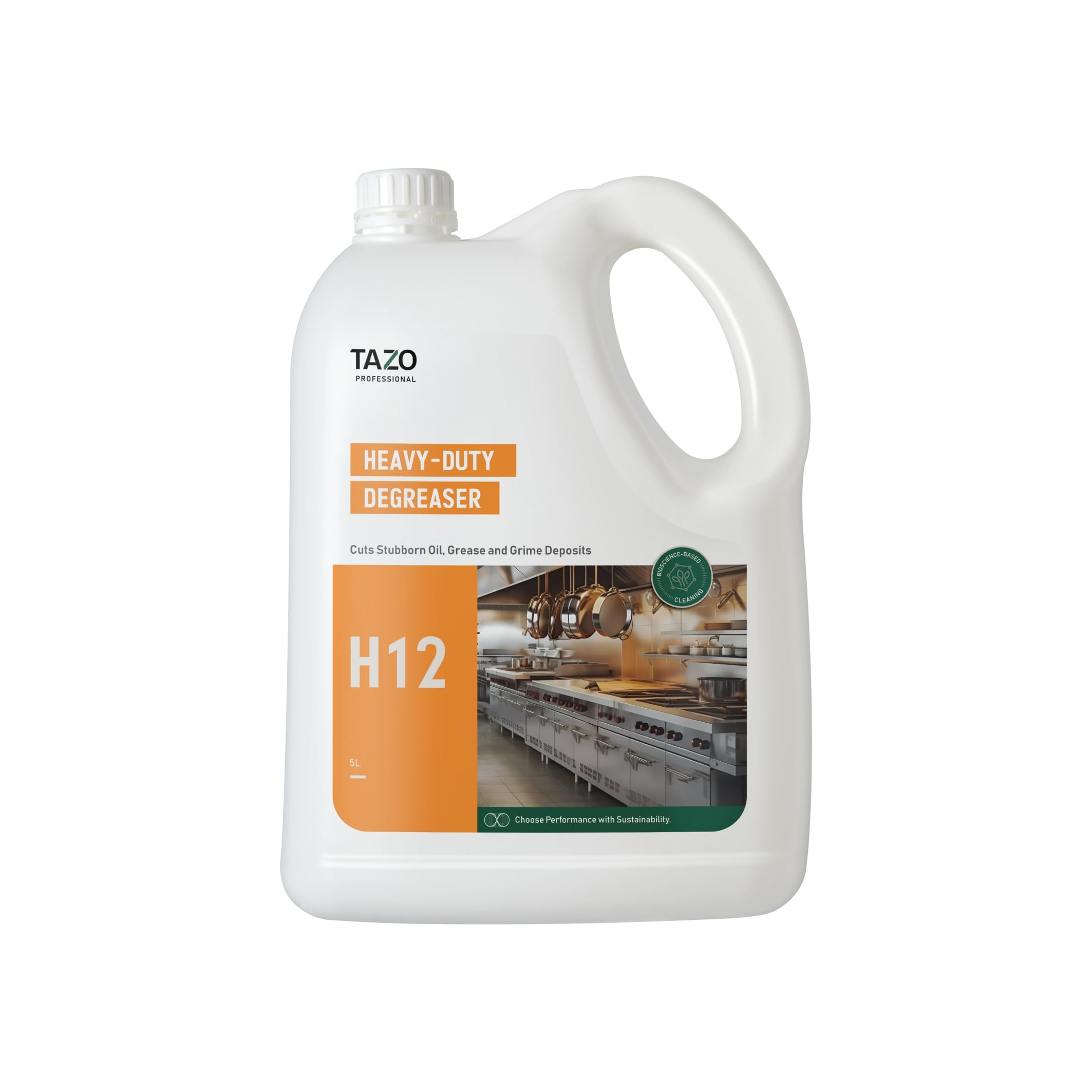 Tazo Professional Heavy Duty Degreaser | Cleaner and Degreaser Formula | Grease Remover for Car Engines | Multi-Purpose Degreaser Cleaner | 5L