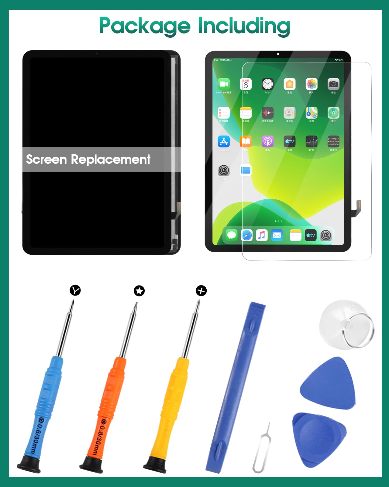 Amazon.com: for iPad Air 4 2020 LCD Screen Replacement iPad Air 4