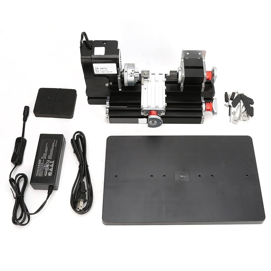 Amazon.co.jp: Jeffergarden ミニメタル旋盤 ミニ 卓上旋盤 24W