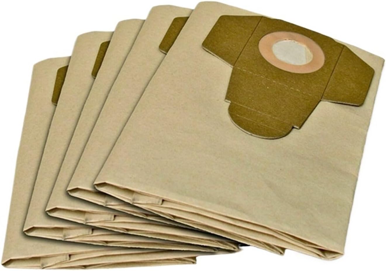 Compatible for PARKSIDE PNTS 1400 1500 A1 C1 C3 D1E2 Vacuum Cleaner 5 Pack Thickened Dust Bags