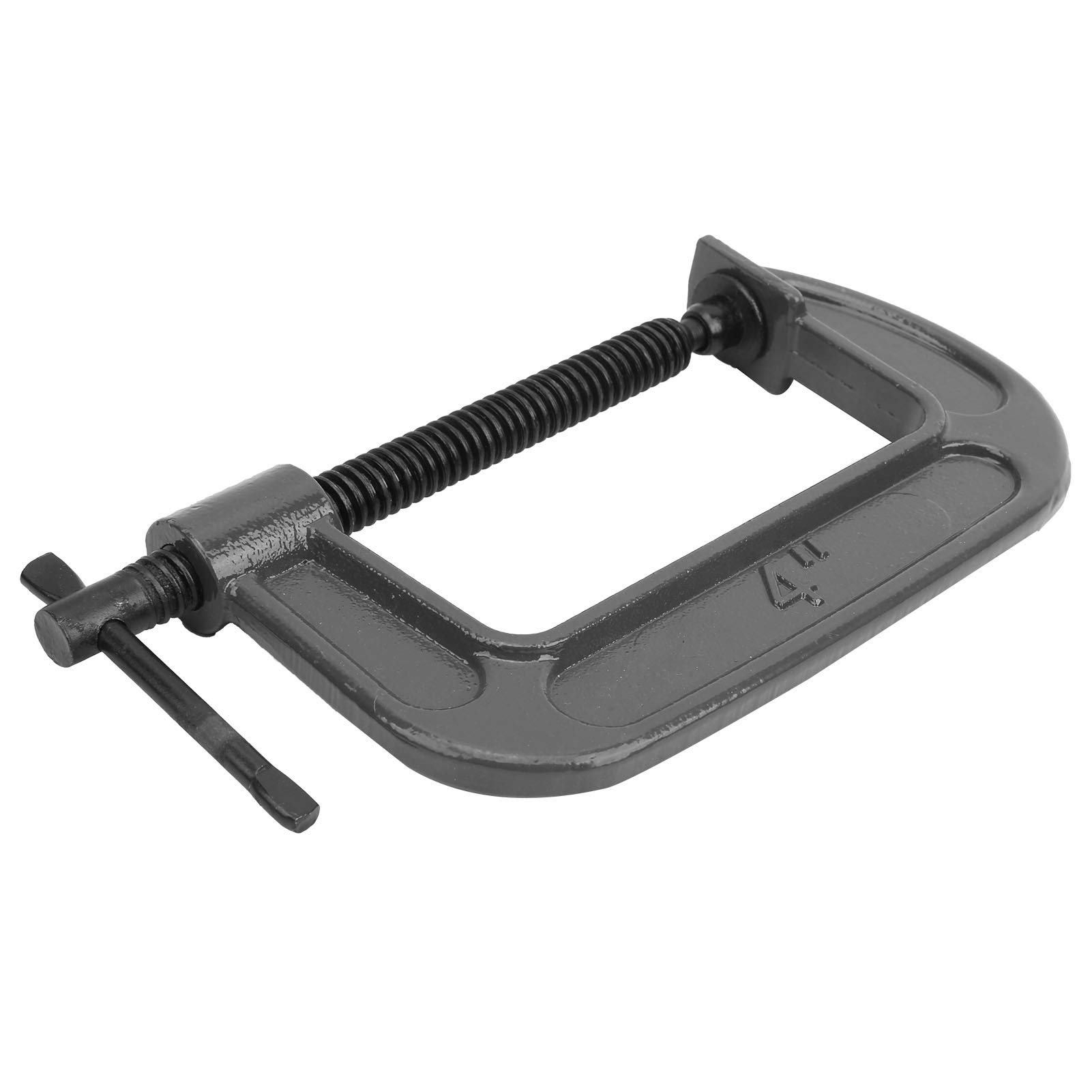 Abrazadera en G, Acero maleable, Mango ergonómico, Alta Resistencia, Tornillo de Avance Ajustable, para Trabajos Pesados o proyectos de carpintería y Bricolaje.