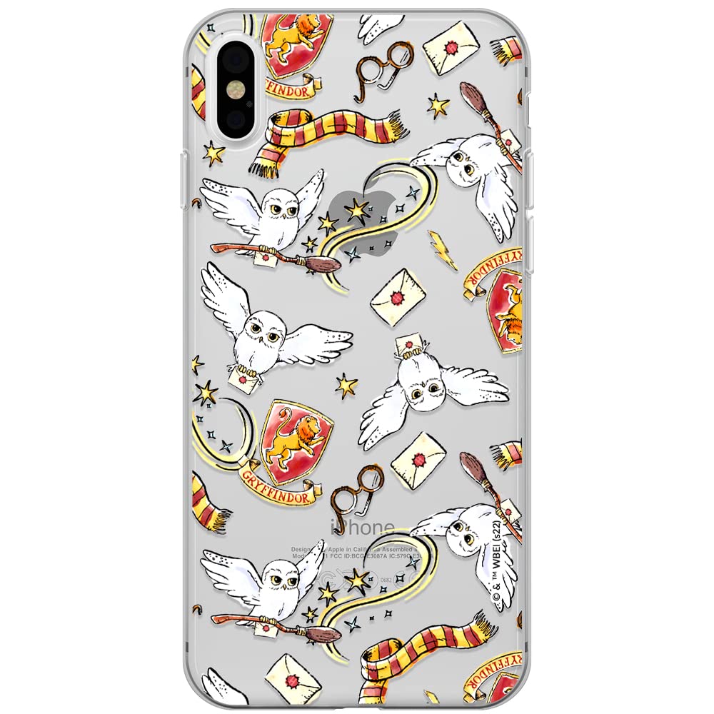 ERT GROUP mobile phone case for Iphone XS Max original and officially Licensed Harry Potter pattern 249 optimally adapted to the shape of the mobile phone, partially transparent