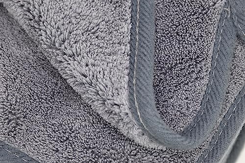 BloomSesame Makeup Remover Cloths for Face, Eye, Lips - Reusable Makeup Remover Pads Soft Microfiber Facial Cleansing Cloths 5 x 5inch 12 Pack (Gray) - Image 6