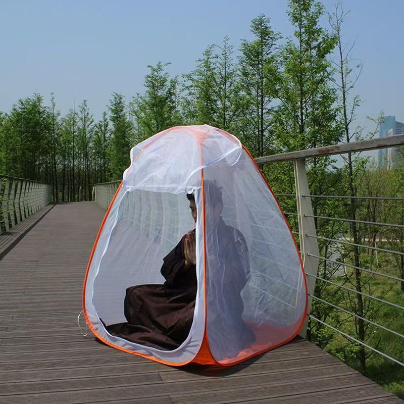 Carpa de Meditación Budista con Malla para 1 Persona miniatura 3