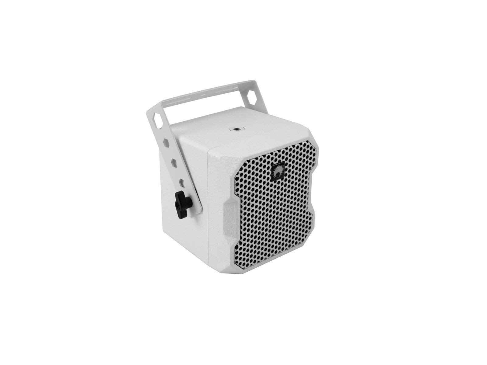 Omnitronic BOB-4 Top 16 Ohm weiß 2 Stück | 16-Ohm-Lautsprecherpaar mit 4"-Breitbandlautsprecher | Zur Erweiterung des BOB-10A-Subwoofers für 2.1-, 4.1- und 8.1-Betrieb