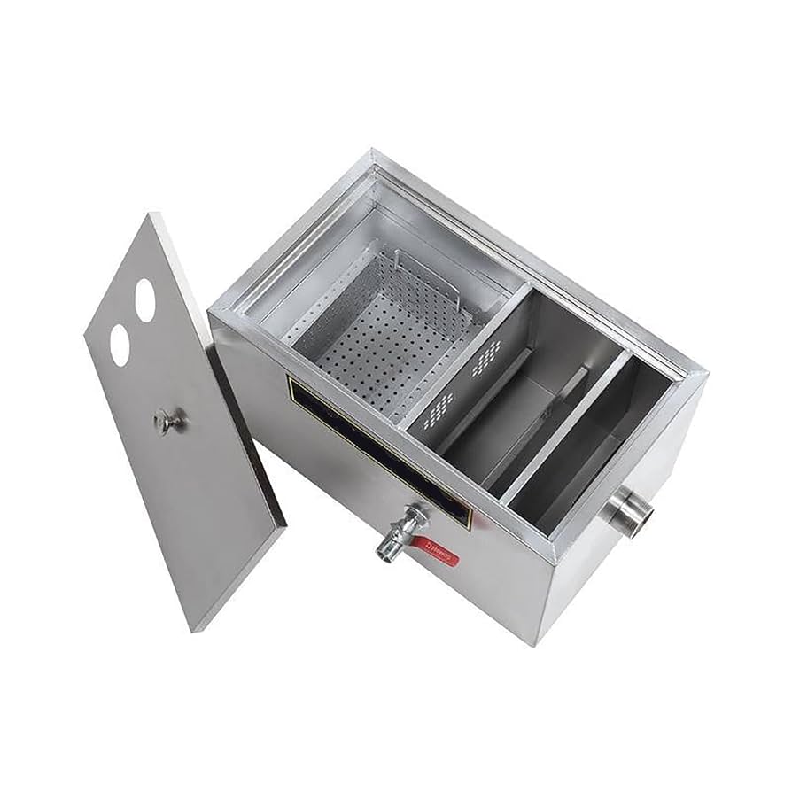 Amazon.co.jp: グリスフィルター、シンク下用排水グリストラップ