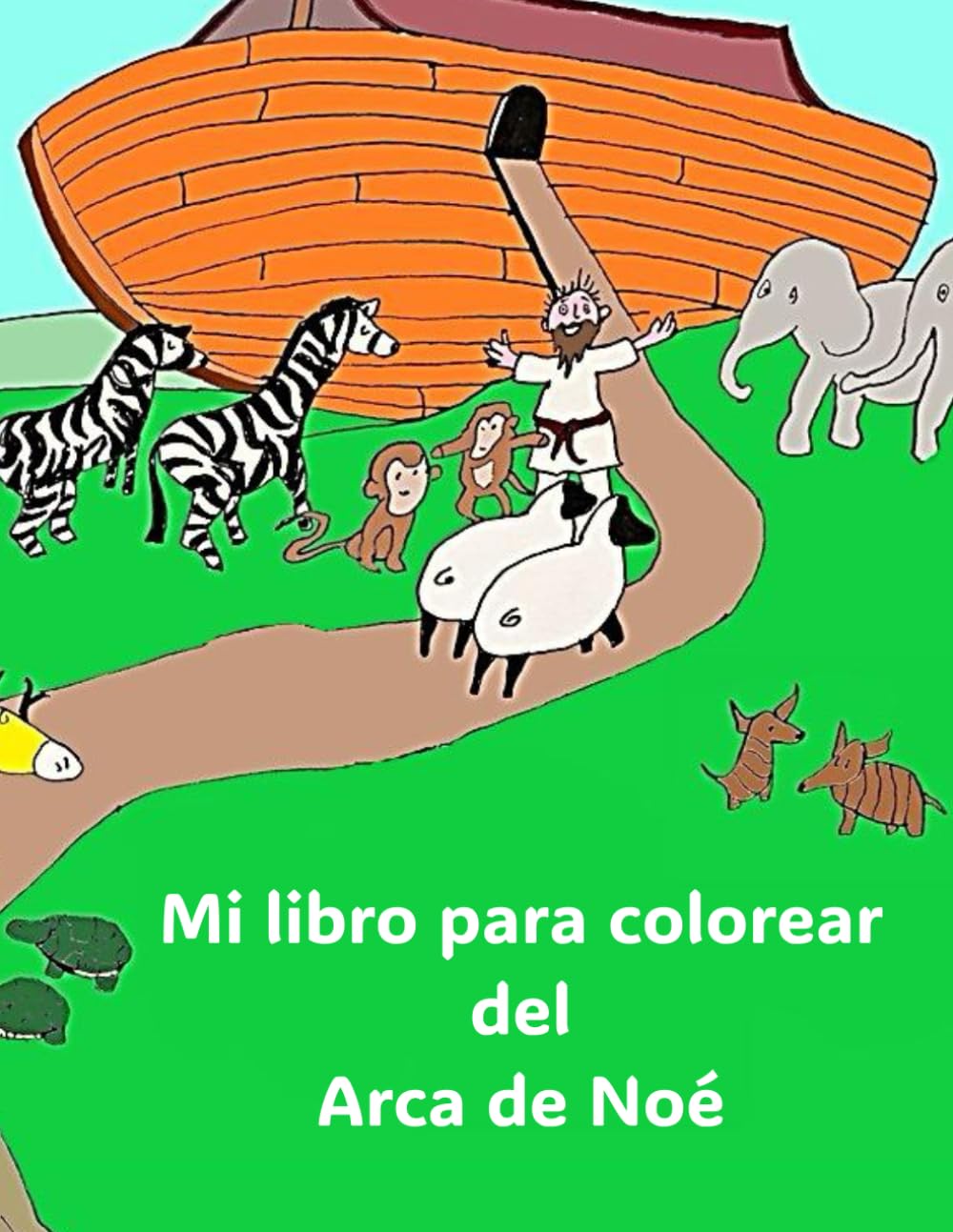 Mi libro para colorear del Arca de Noé (Noah's Ark Coloring Book)
