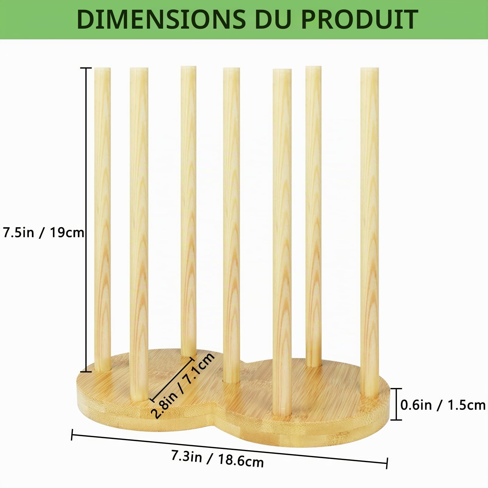 Artcome Lot de 10 poids de fermentation en verre avec poignée facile à prendre en main et texture unique pour bocaux Mason à large ouverture – Galets de cornichons avec organisateur de poids en verre