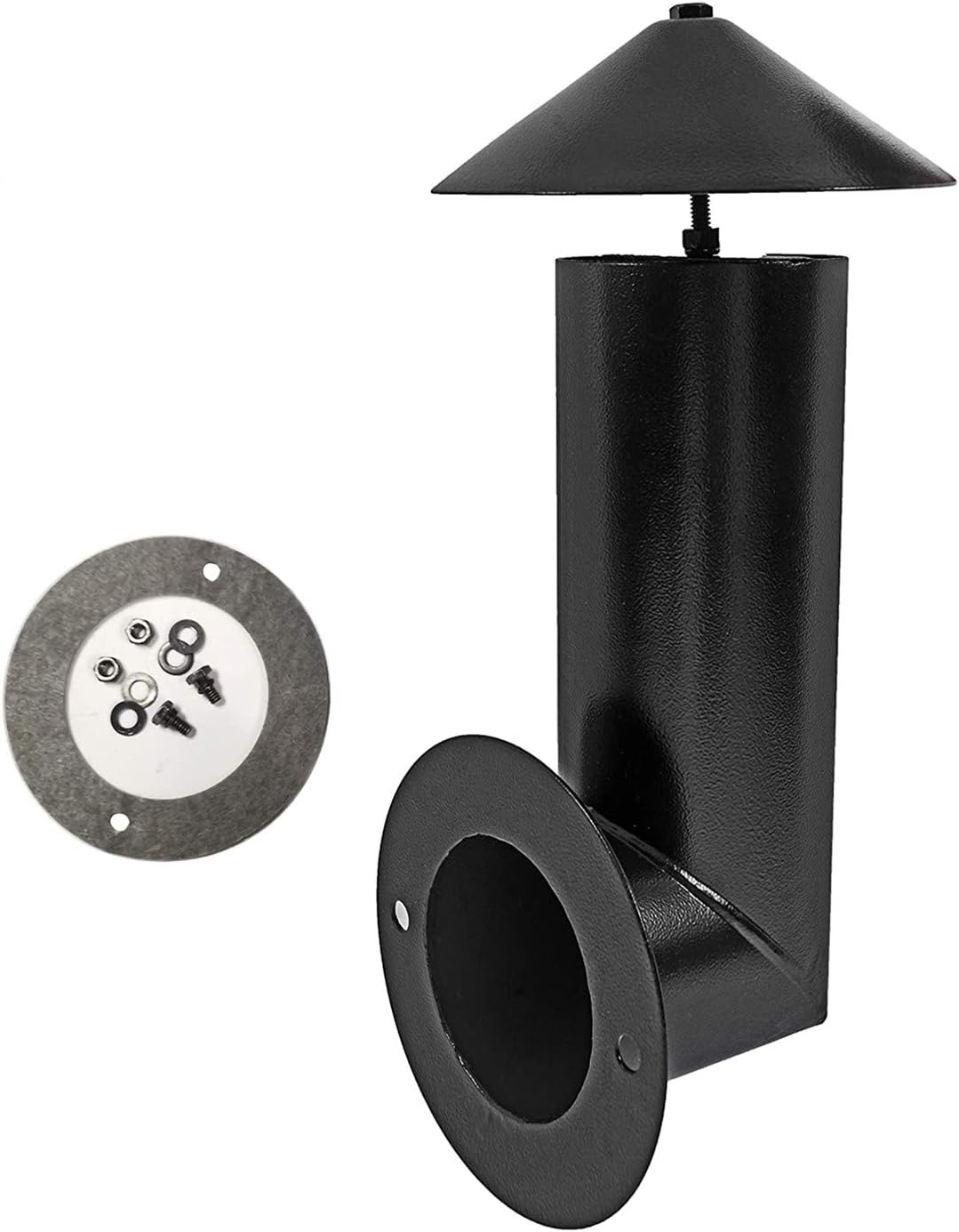 Grill Smoke Stack Compatible with Pit Boss, Traeger, Camp Chef and Other Pellet Smokers Grills Chimney | Porcelain Steel