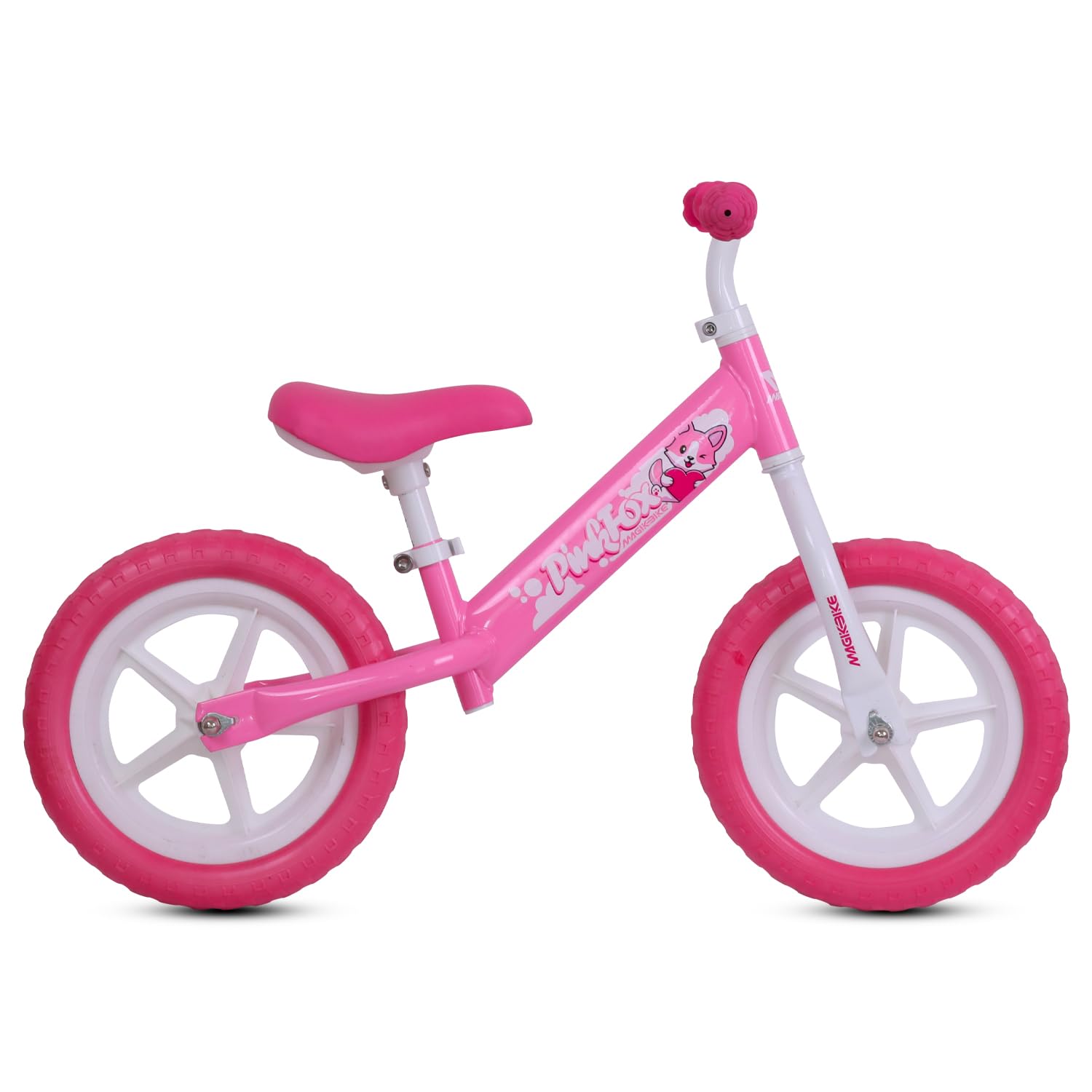 Bicicletta Bambini Senza Pedali 2-5 Anni, Bici Senza Pedali Balance Bike per l'Equilibrio, con Manubrio e Sellino Regolabili, Max 25 Kg, Giochi Bambini 2-5 Anni