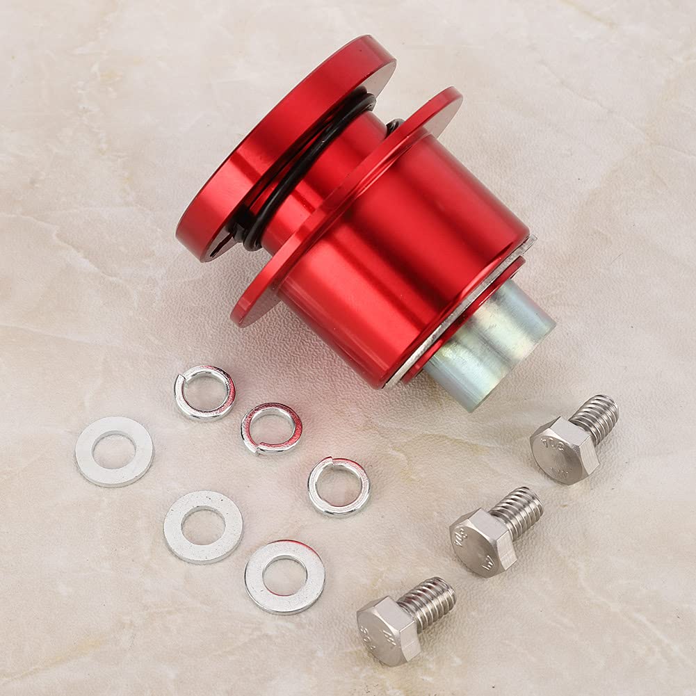 Bediffer Kit Adattatore per Volante a 360° a Sgancio Rapido per la Maggior Parte dei Volanti Aftermarket a 3 Fori Adatto per 310-101 per gli Appassionati di Auto Costruzione in Alluminio di Alta