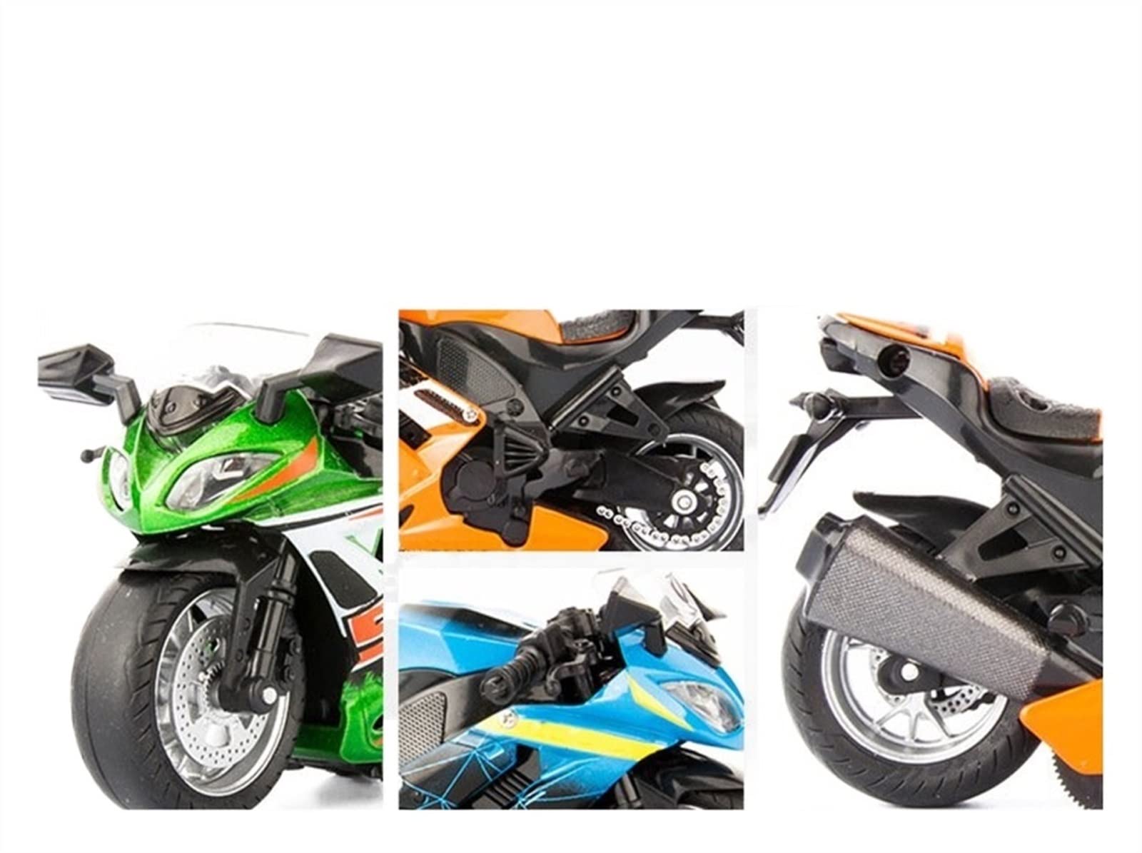 オートバイモデル 1:12 に適合する カワサキスケール合金ミニチュア車