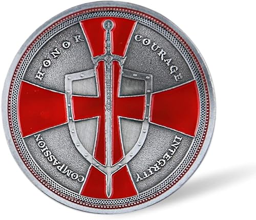 Miniatura 3 de AtSKnSK Moneda de desafío de los caballeros templarios