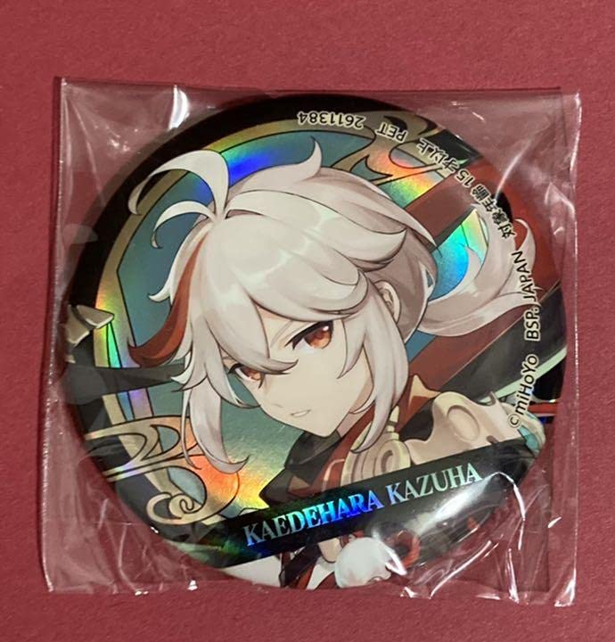 原神 楓原万葉 缶バッジ 公式正規品 30個