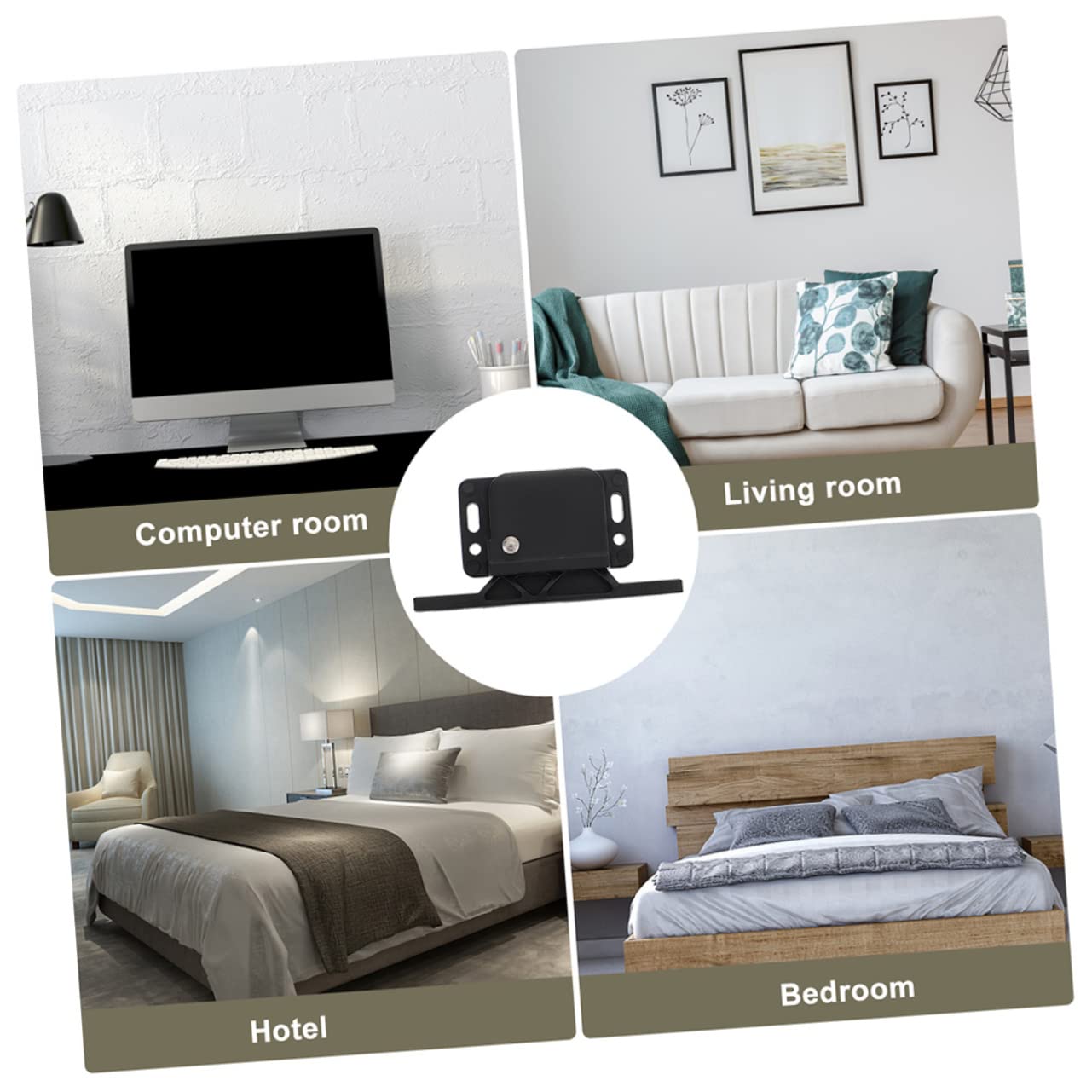 Artibetter 2stücke Push-to-close Türverriegelung Aus Sicherung Für Camper Und Möbel Langlebig Und Vielseitig Einsetzbar Für Küchen Und Schlafzimmer Installieren Stabil Und Robust