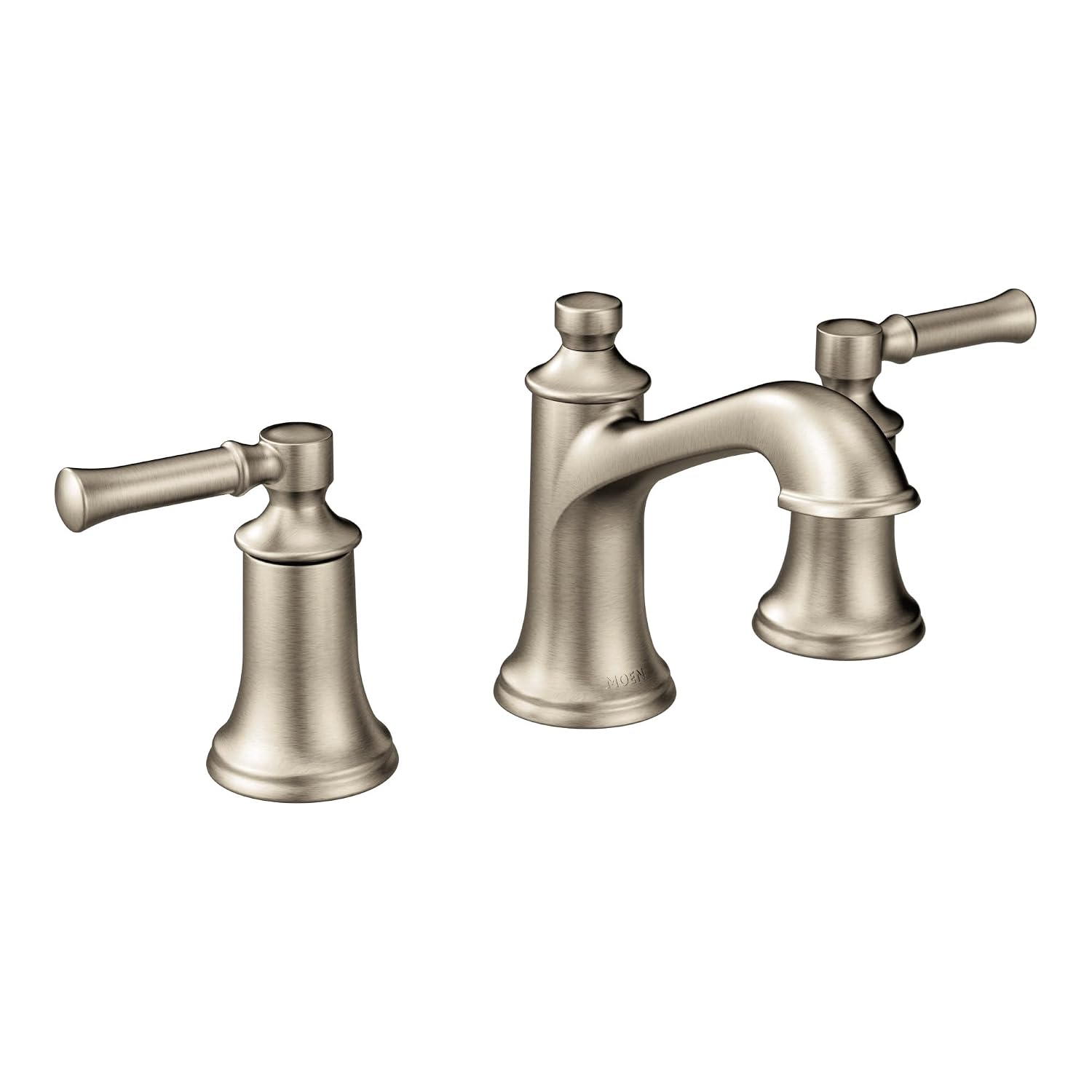 Moen Dartmoor Brushed Nickel Two-Handle High Arc Widespread Bathroom Sink Faucet for 3-Hole Setups with Valve Included, TV... - Review, Price and Buying Guide