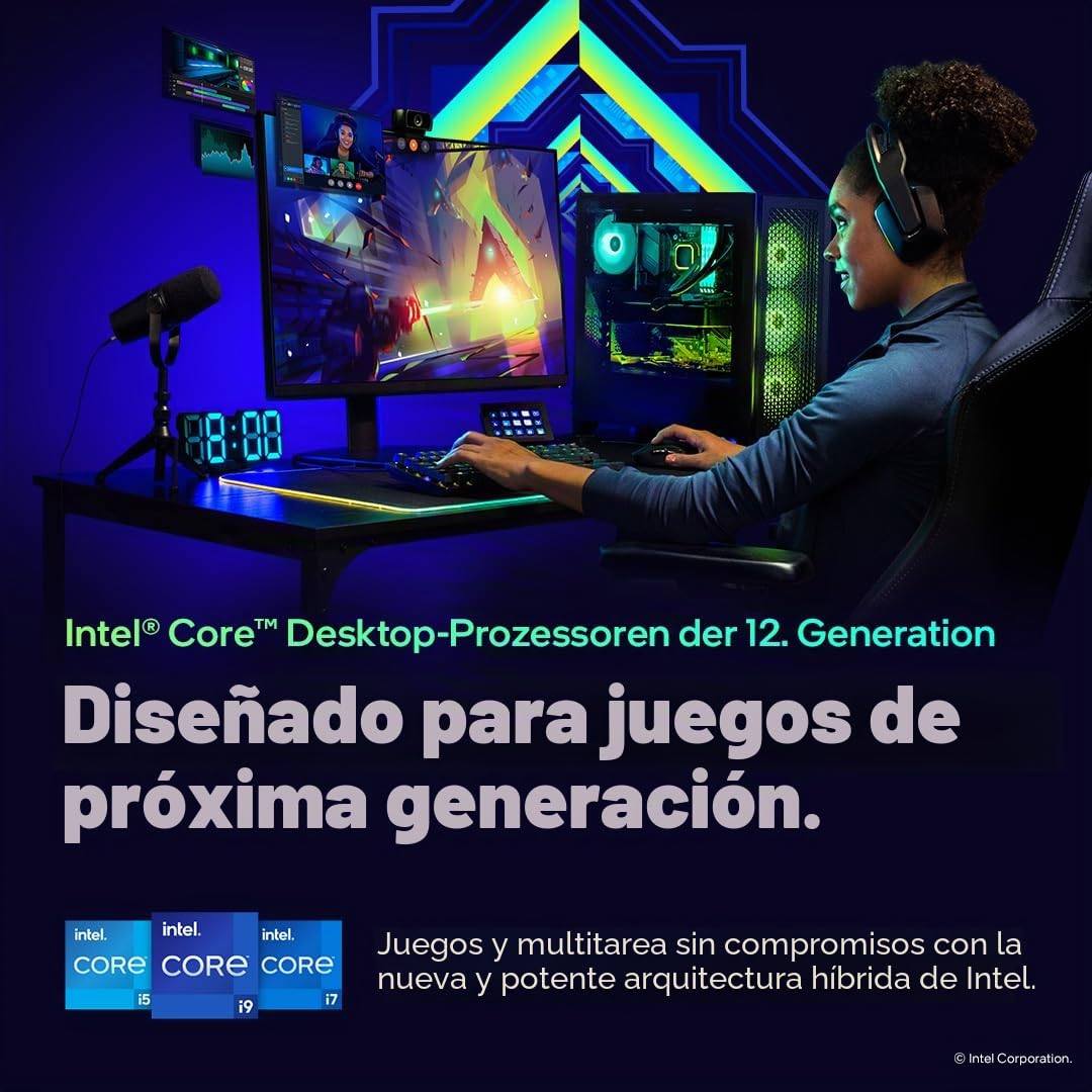 Intel Core i5-12500, procesador para Equipos de sobremesa, 18 MB de chaché, hasta 4,60 GHz