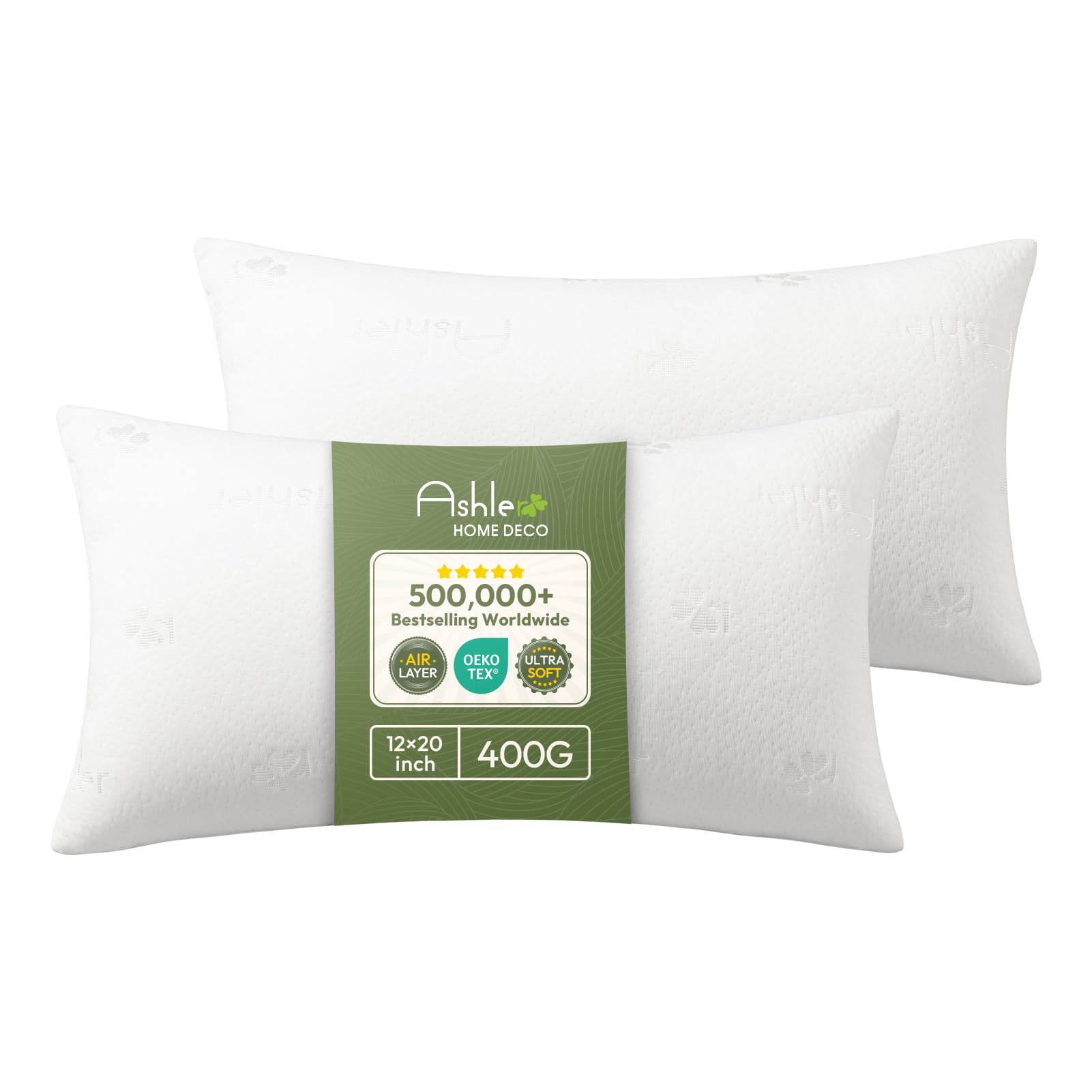 Photo 1 of Ashler 12x20 Inch Throw Pillow Insert (2-Pack)
