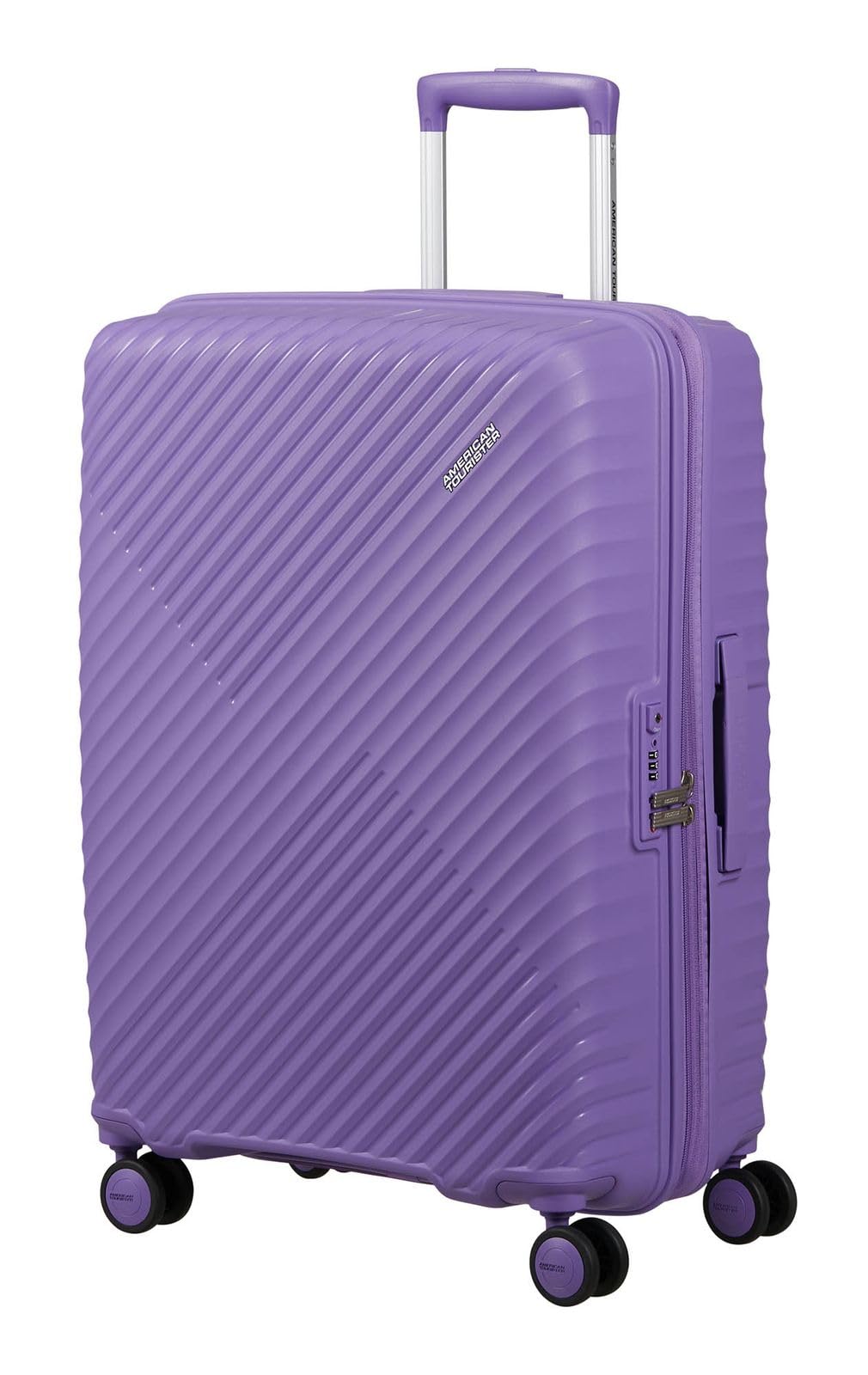 American Tourister Diablast Spinner 68/25 TSA EXP Trolley Purple Pulse púrpura
