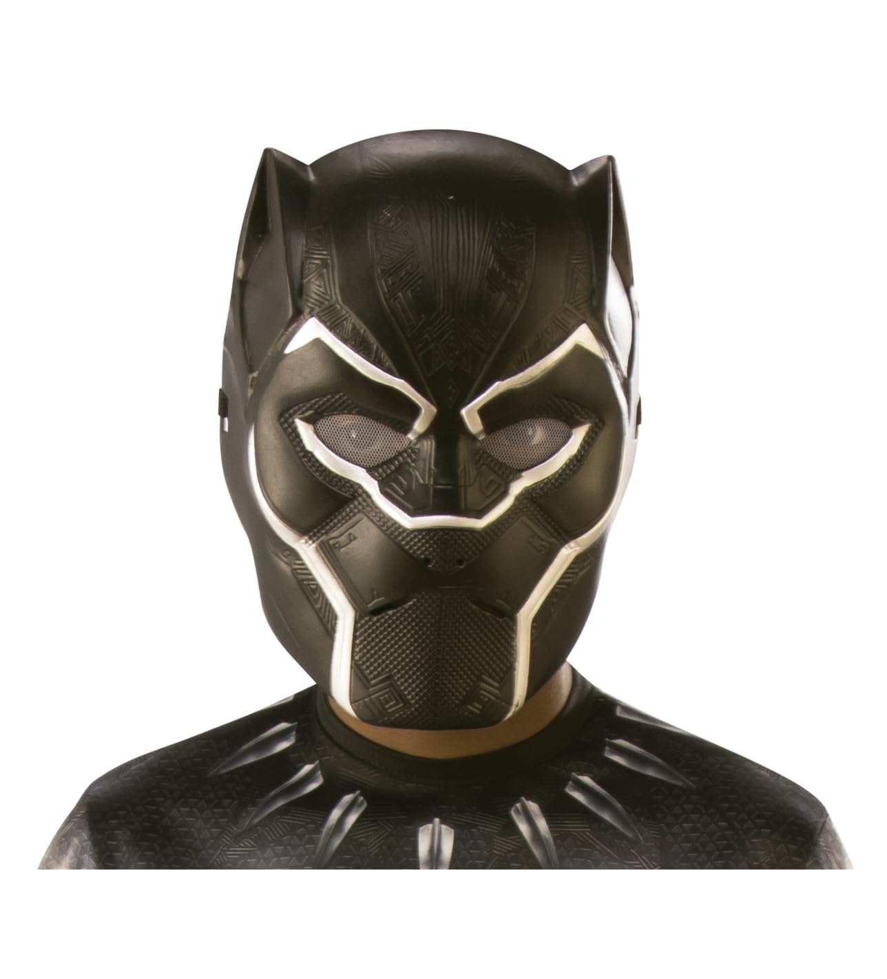 Rubies Official Black Panther 1/2 Mask From Marvel Halloween Halloween