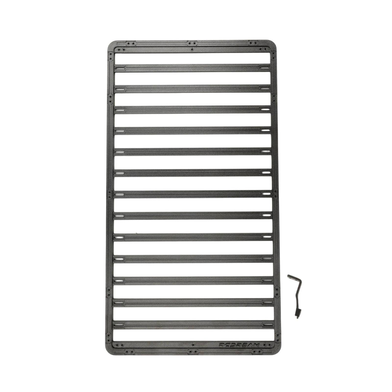 1/10 Roof Rack Metal-Reinforced Roof Rack with Mounting Holders Black RC Cargo Carrier for Trail Truck-image-44