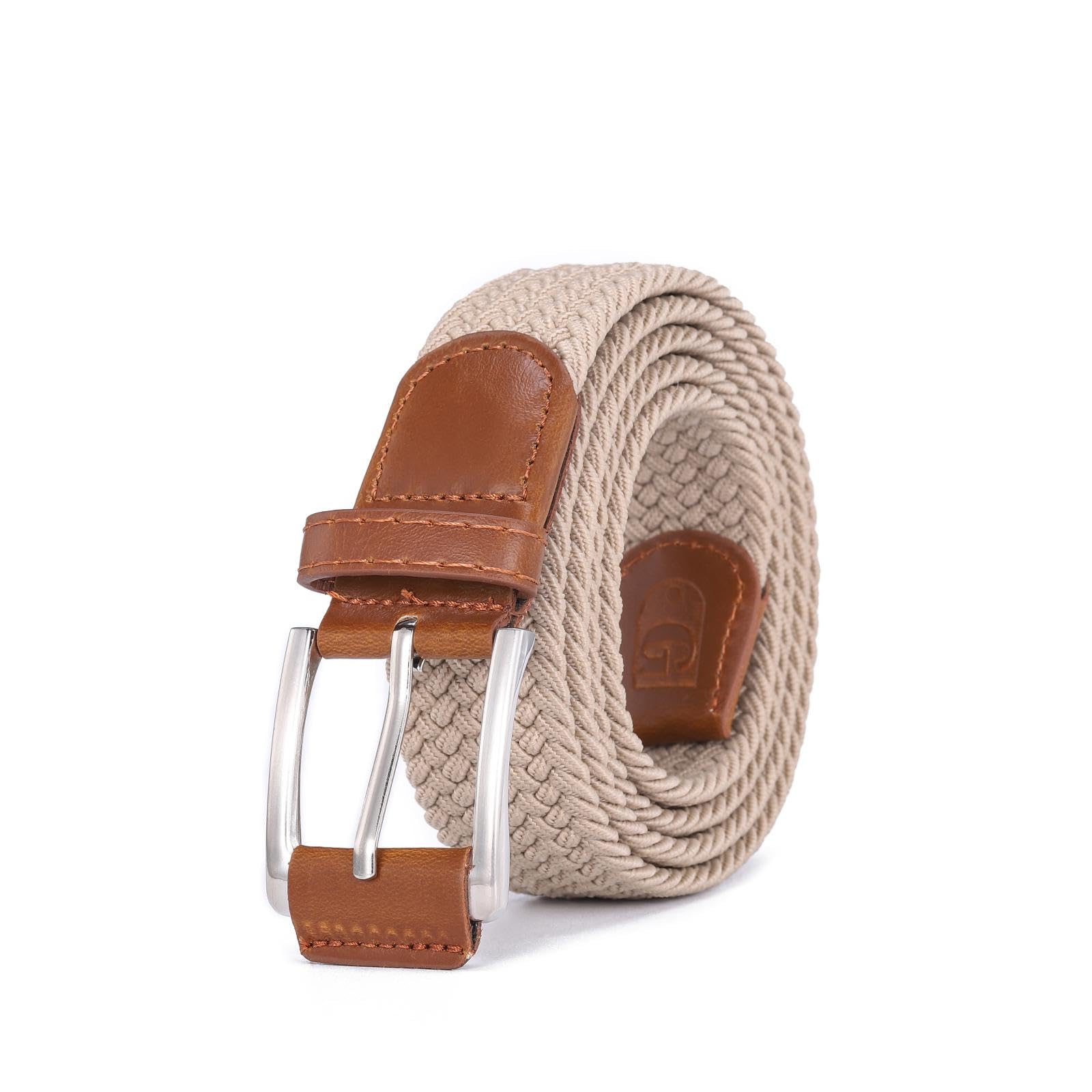 Lässiger gewebter elastischer Outdoor-Sport-Jeans-Stretchgürtel für Damen, modische Gürtel für Herren