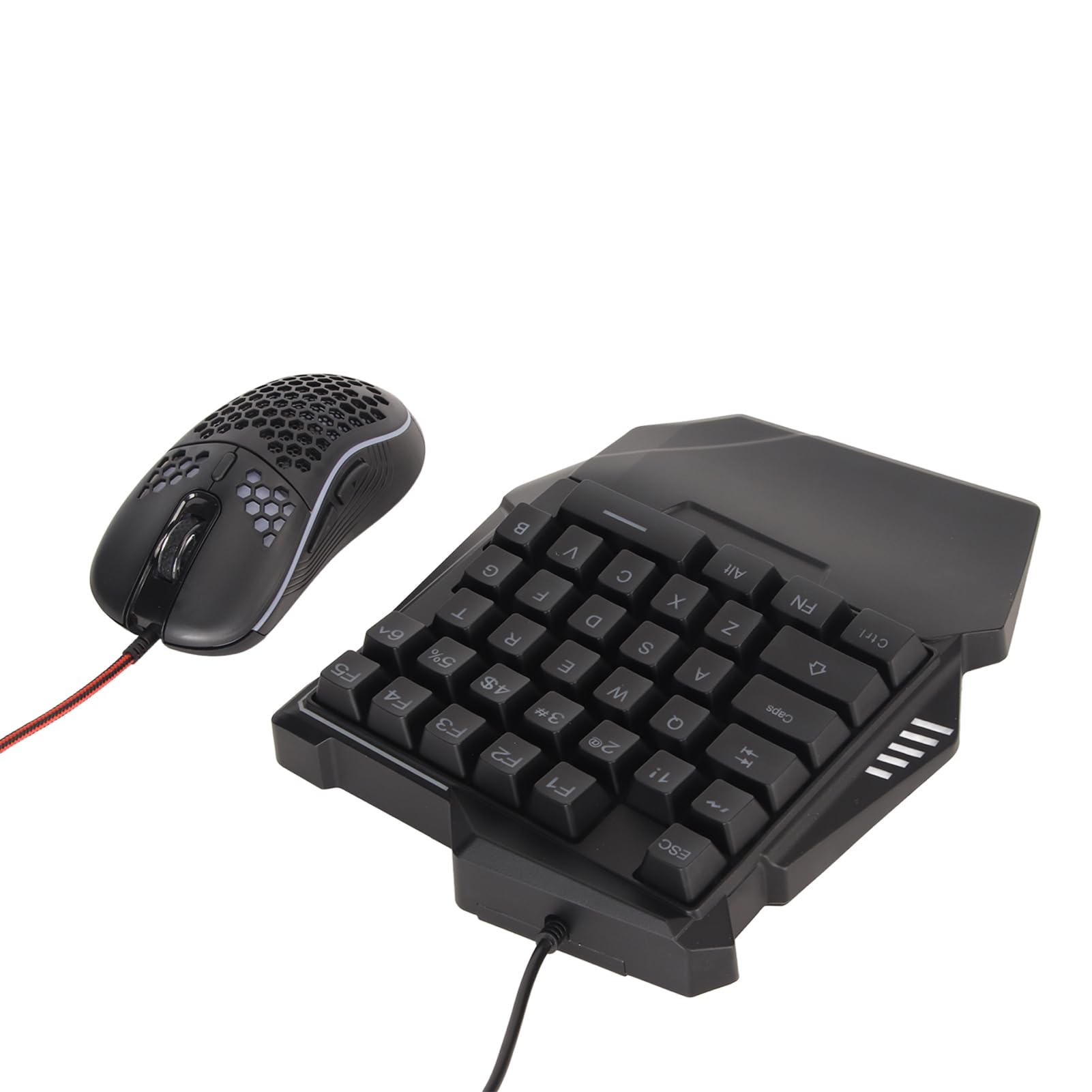 Set da Gioco Cablato con Convertitore Tastiera e Mouse con Funzione per PS - Pacchetto Combinato 7 in 1