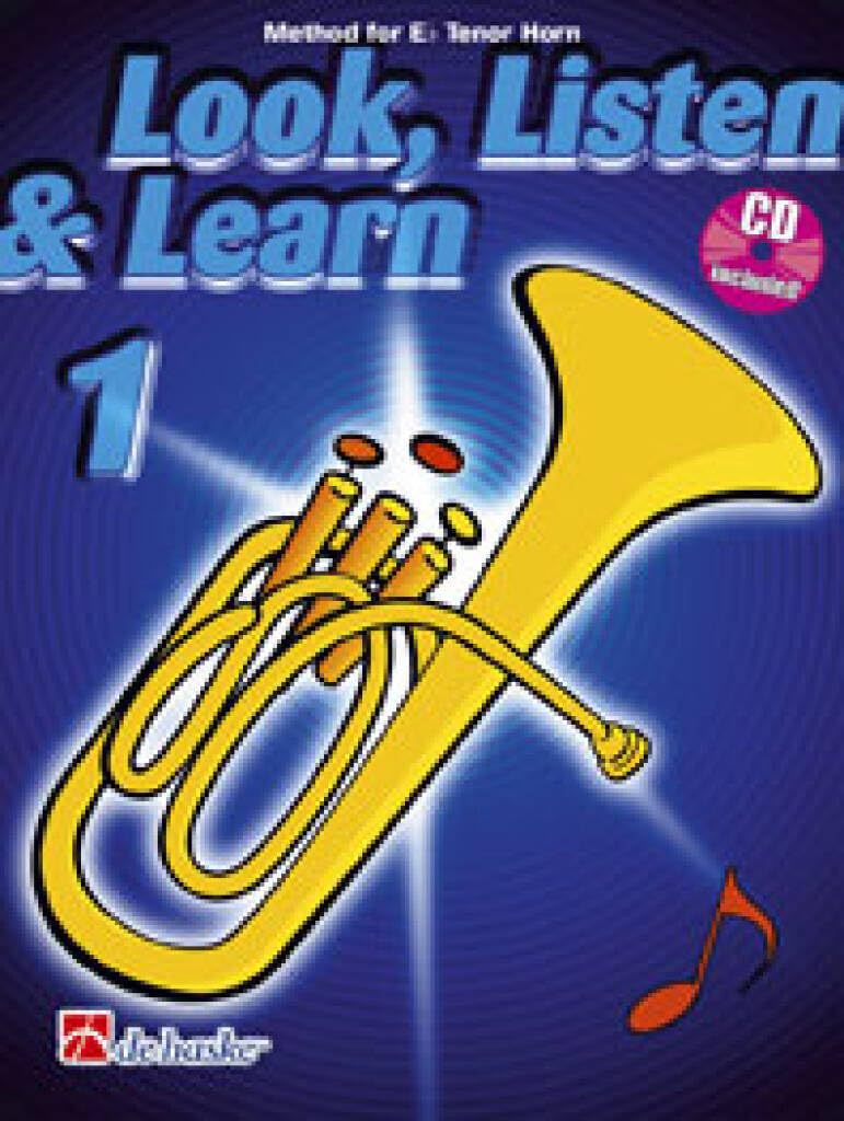 Look, listen & learn 1 eb tenor horn cor +cd