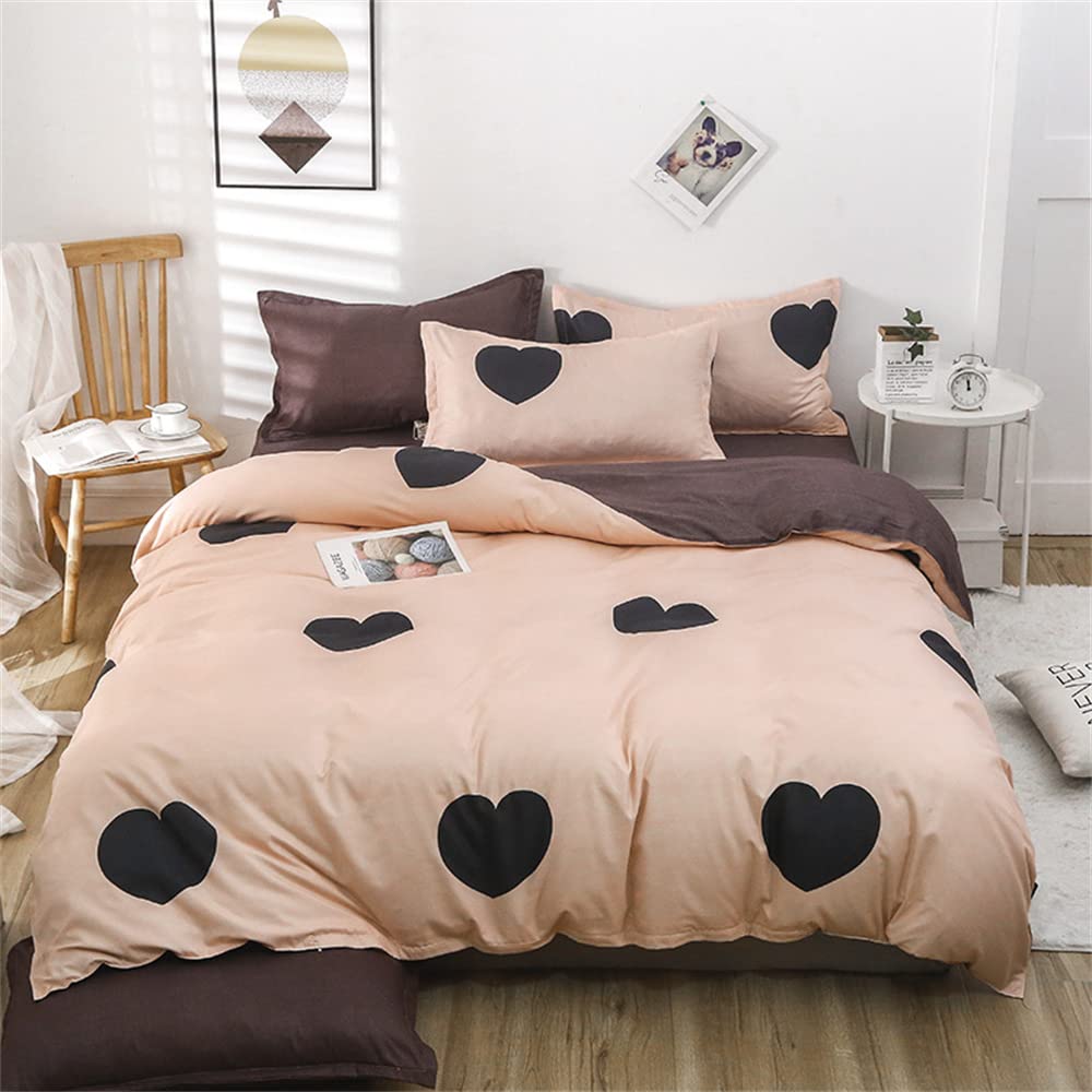 Wszechświat Gwiazda Planeta Zestaw Pościeli Poszewka Na Kołdrę i Poszewka na Poduszkę, łatwa w Pielęgnacji Miękka Poszewka Na Kołdrę Bedding Set Microfibre Teenagers(Wielokolorowy4,220x240cm)