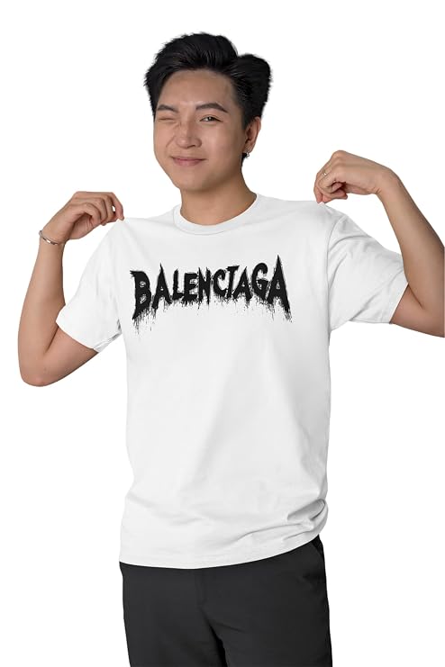 Buy URBANWICK Men's Cotton Printed T-Shirt | “Balenctaga” Graphic