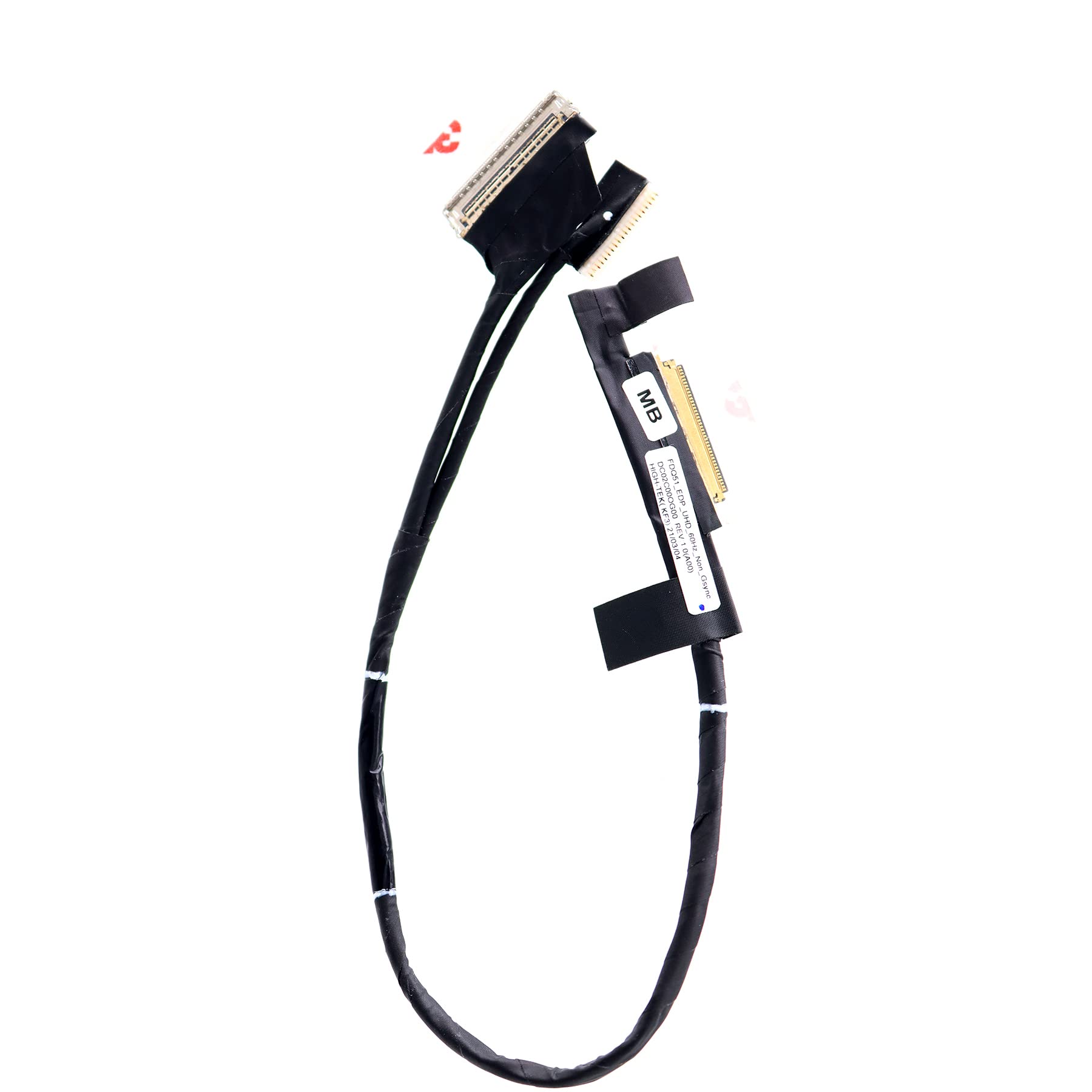 Lcd Edp Uhd Écran Non Tactile Câble Flexible Vidéo 40 Broches Pour Dell
