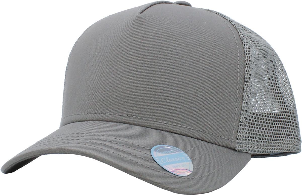 KBETHOS Classic 5 Panel Cotton Twill Mesh Trucker Cap with Adjustable Snapback
