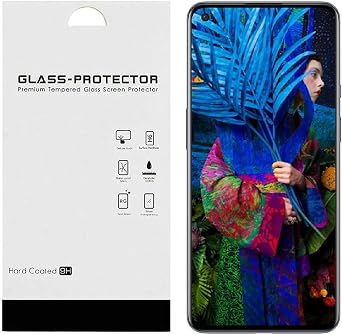 For OnePlus 9 2021 LE2117/ LE2110 / LE2115 2Pack Tempered Glass Screen Protector Guard + Extreme Band