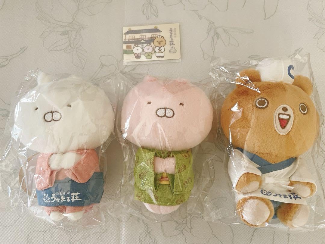 うさまる荘　ぬいぐるみセット　うさまらーカード Amazon.co.jp: うさまる荘 ぬいぐるみセット うさまらーカード