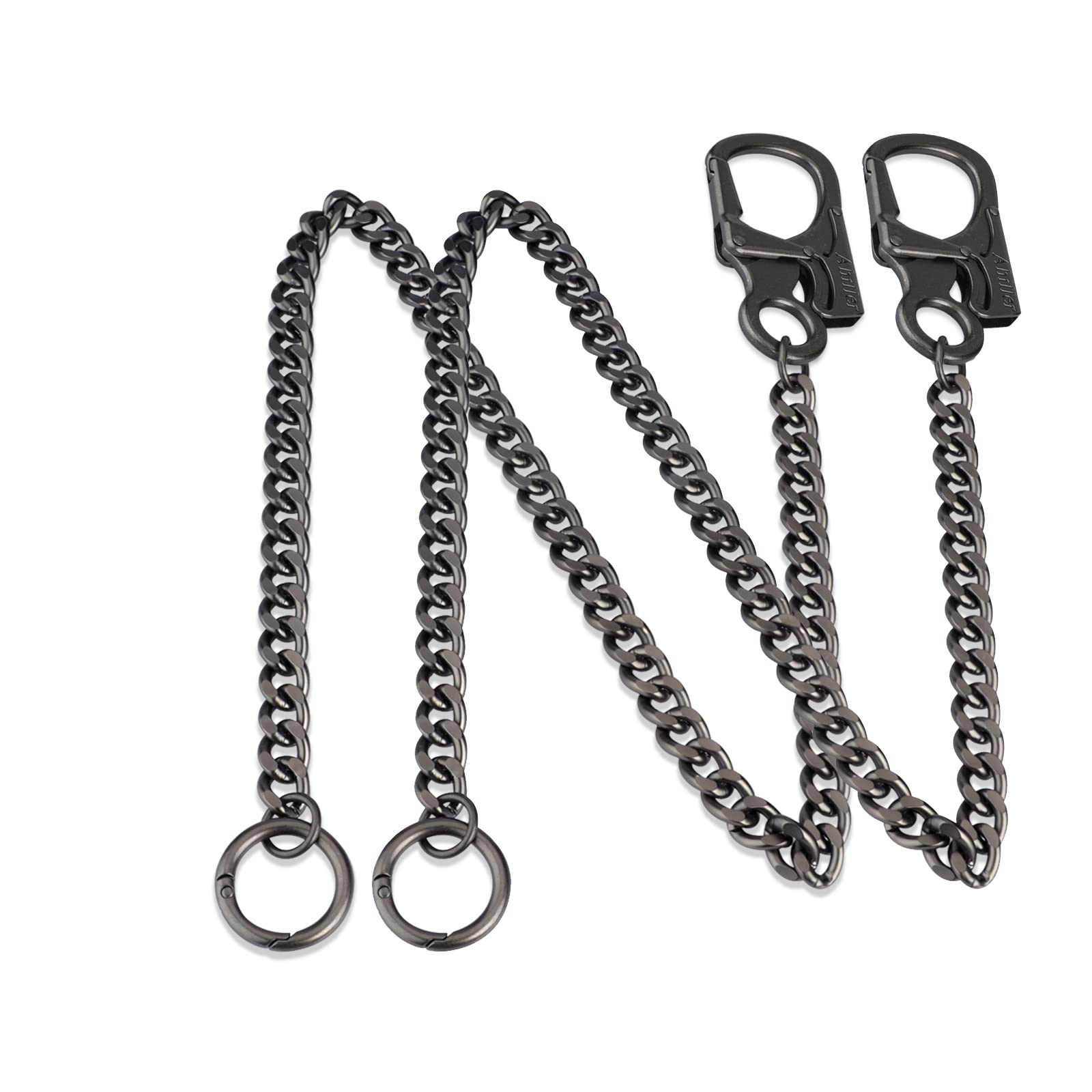 - Biker Wallet Chain, Heavy Duty Pocket Chain with Round Clasp, Men Chains for Keys, Jeans, Pants, Purse and Handbag