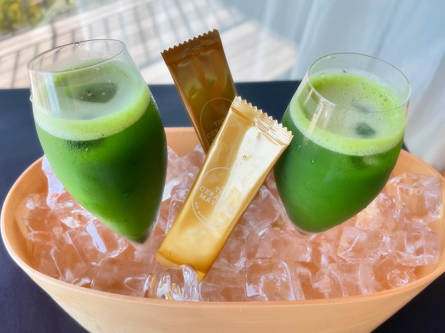 THE CERAMIDE MATCHA Hydration Beauty Drink Ceremonial Grade Uji Kyoto Japan One Stick Provides 2gr of Matcha and — view 3