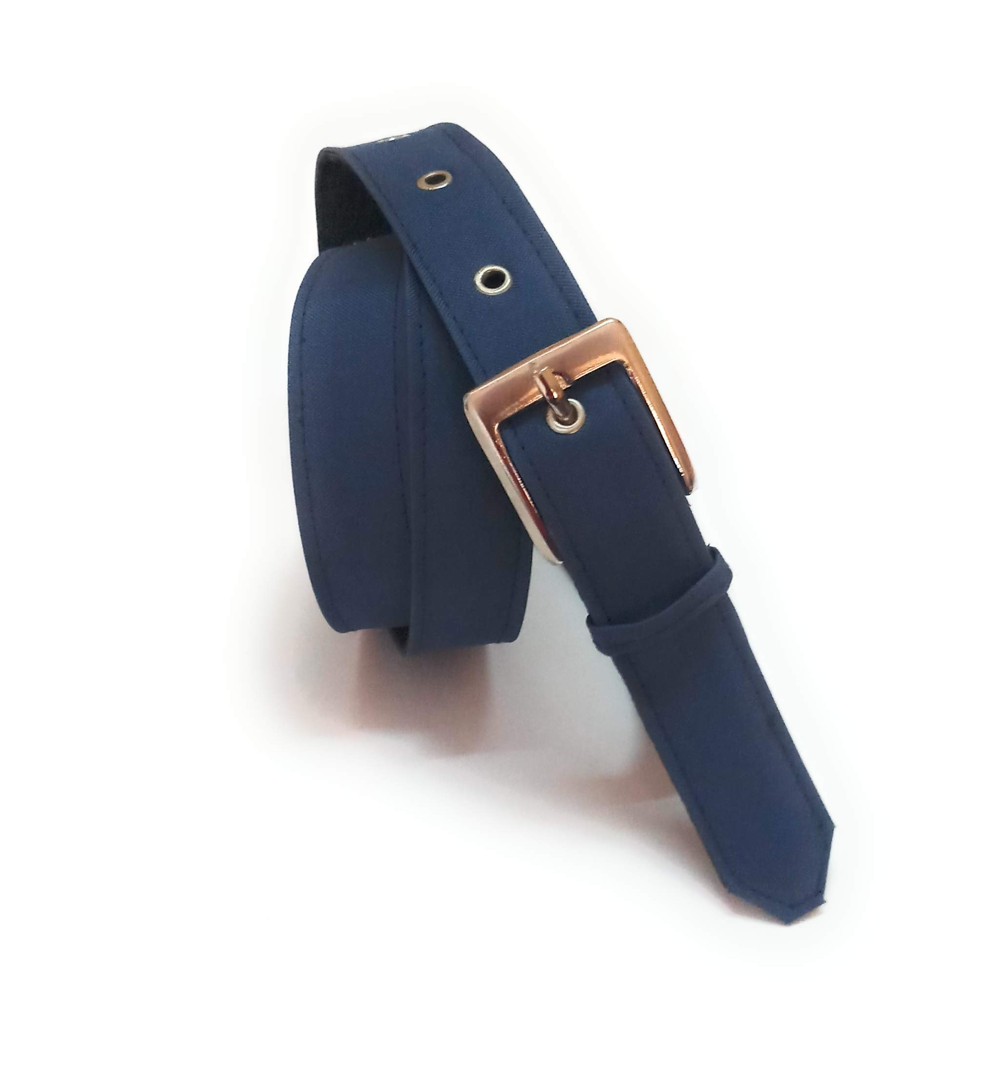 women's XXXL OVERSIZE PLUS SIZE DENIM MATERIAL NEVY BLUE JEANS BELT-image-19