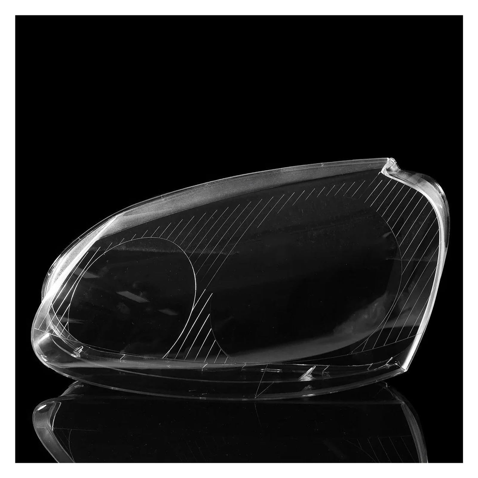 Feu circulation diurne Golf 5 coque transparente droite contre les phares opaques - 5