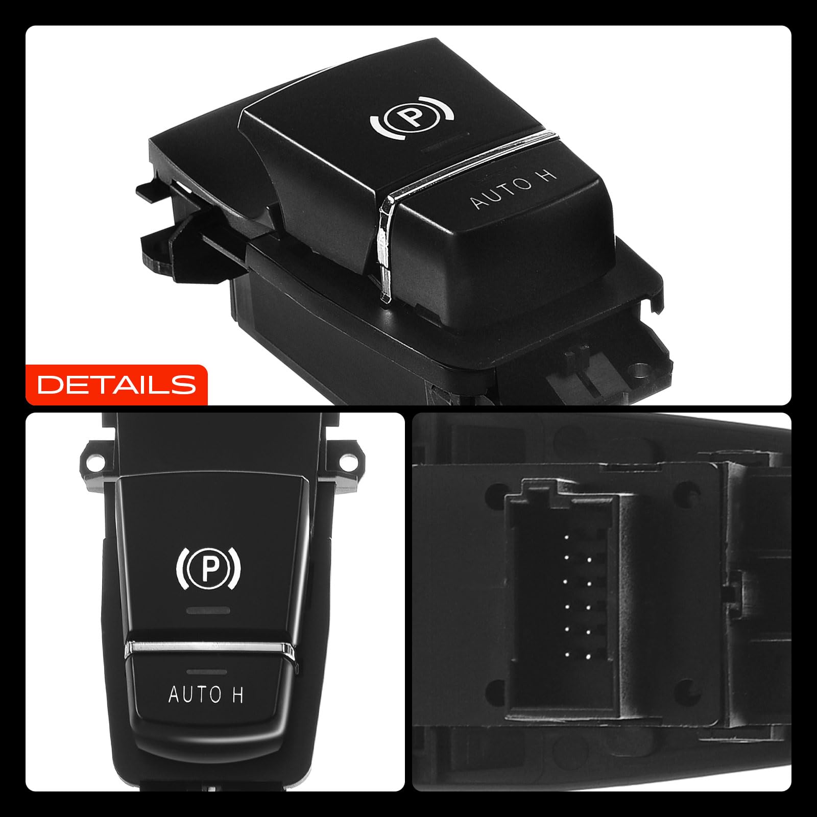 Frankberg Interruttori alzacristalli Console centrale Compatibile con X3 F25 Serie 5 Touring F11 Serie 5 F10 X4 F26 6 Gran Coupé F06 Replace# 61316822518