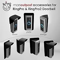 Vista 6 de Funda compatible con timbre de video RingPro y Pro2 Protección de cámara contra la luz de lluvia Delgado y fuerte