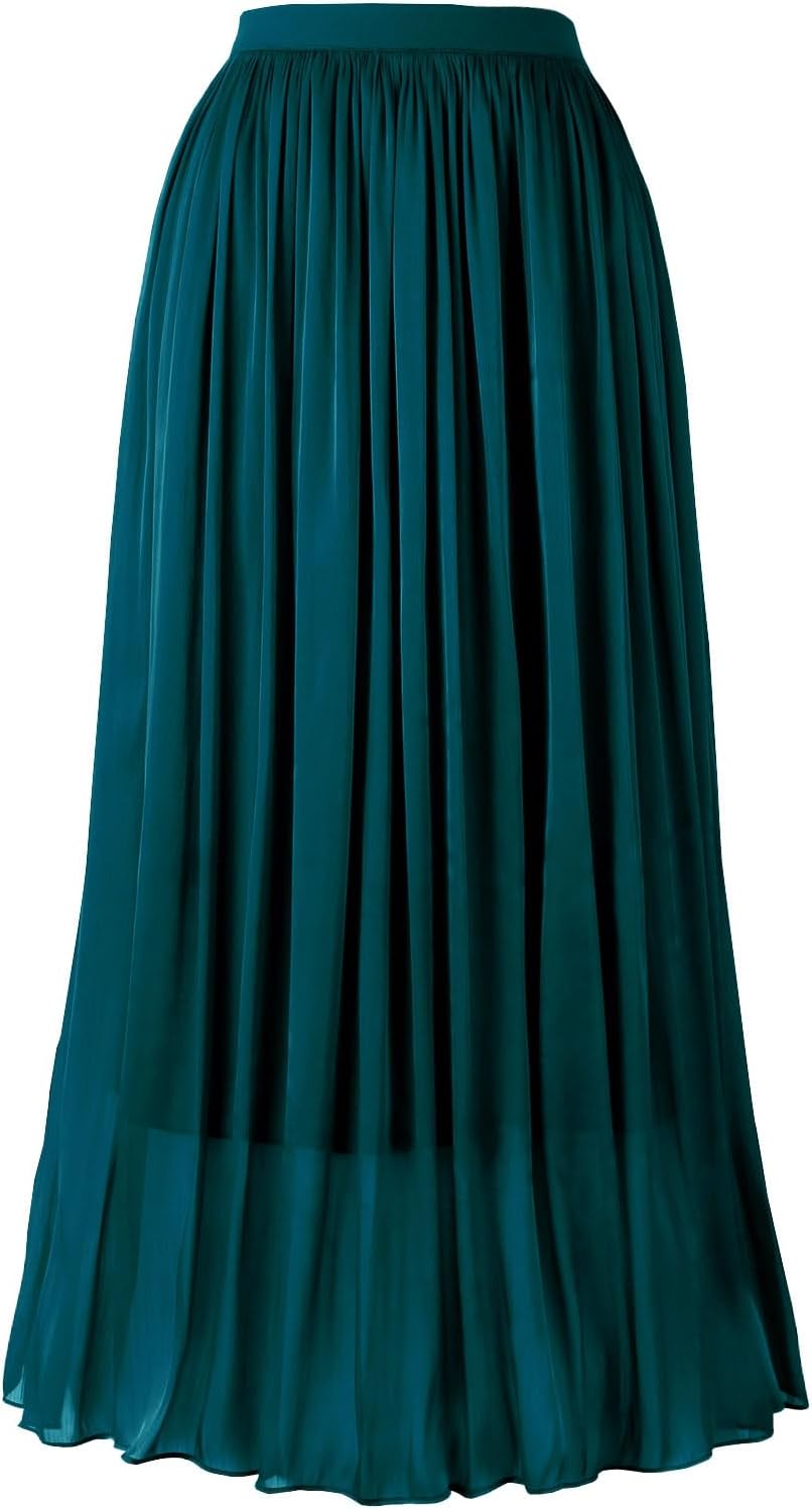Teal maxi skirt Clearance