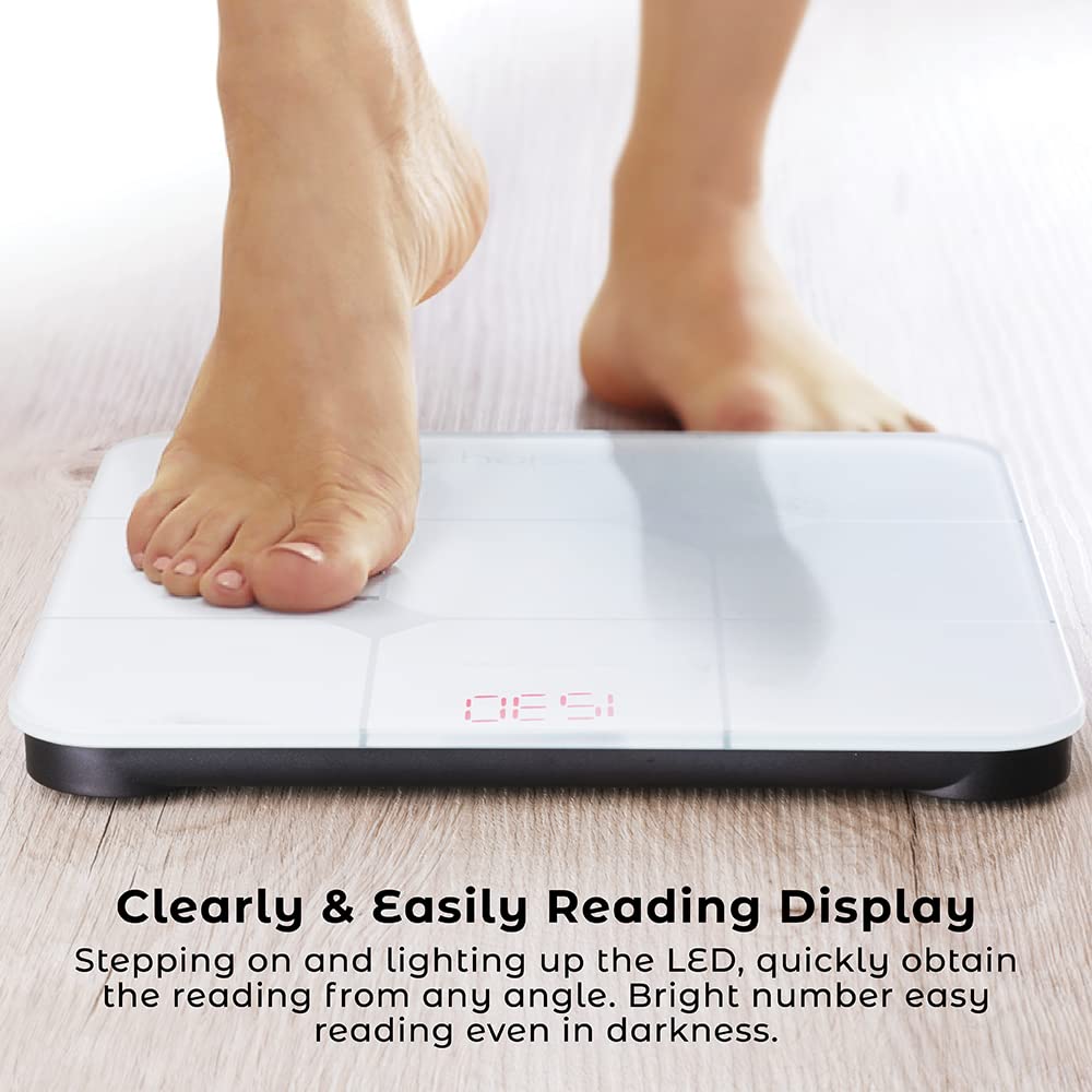Hesley Smart Weight Machine/Weighing Machine with hesley FIT APP and advanced german sensor 1