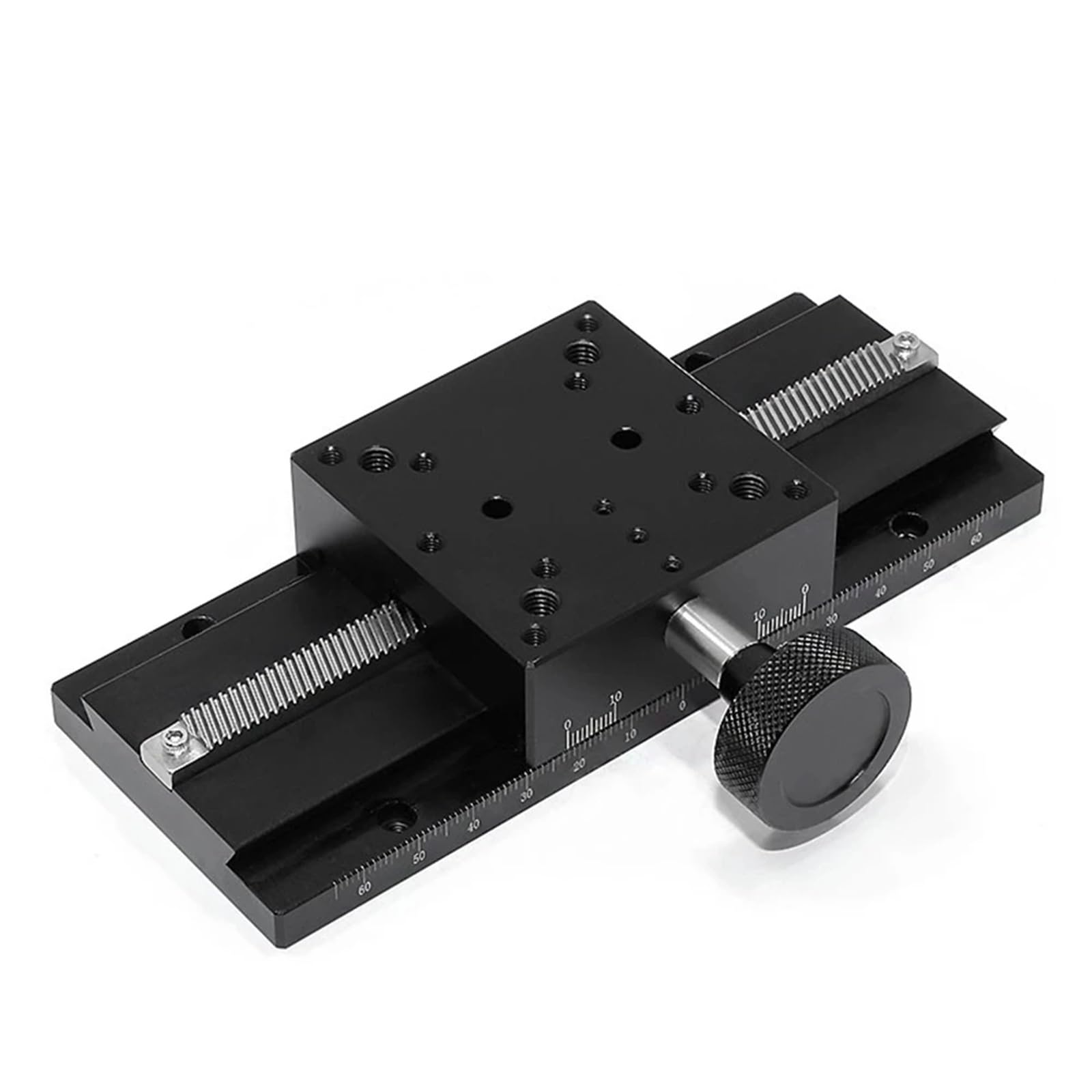Tavola Scorrevole lineare a Corsa Lunga con scanalatura a Coda di Rondine ASSE X/ASSE Z LWX60 LWZ60 Piattaforma di rifinitura a Spostamento Manuale (ASSE Z LWZ60, 300 mm)