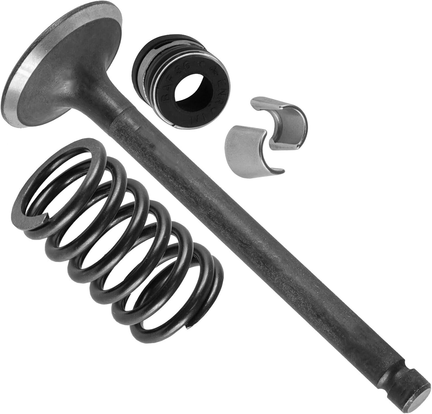 Caltric Exhaust Valve Kit Compatible with Kohler GT 2300 GT 2200 Z 255 Z 257 Z 500 Z 588 E Z 450 Z 350 CH18-62519 CH18-62548 CH18-62556 104-4671