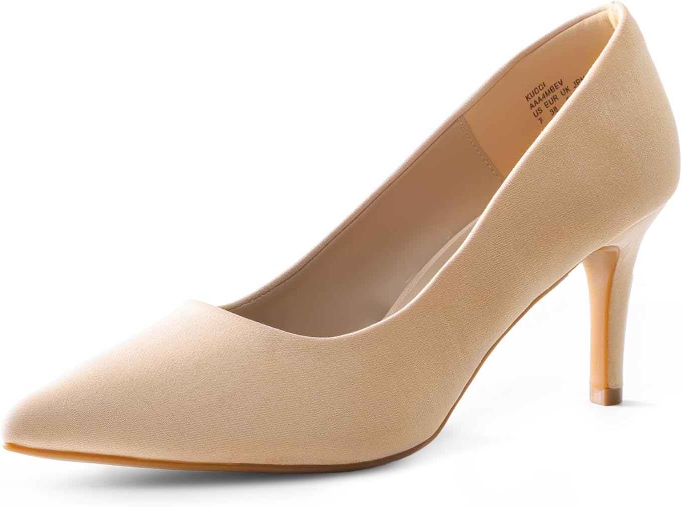 DREAM PAIRS Women's High Stiletto Heels Closed Pointed Toe Dress Pumps Shoes for Wedding Work Office Business, 3 Inches