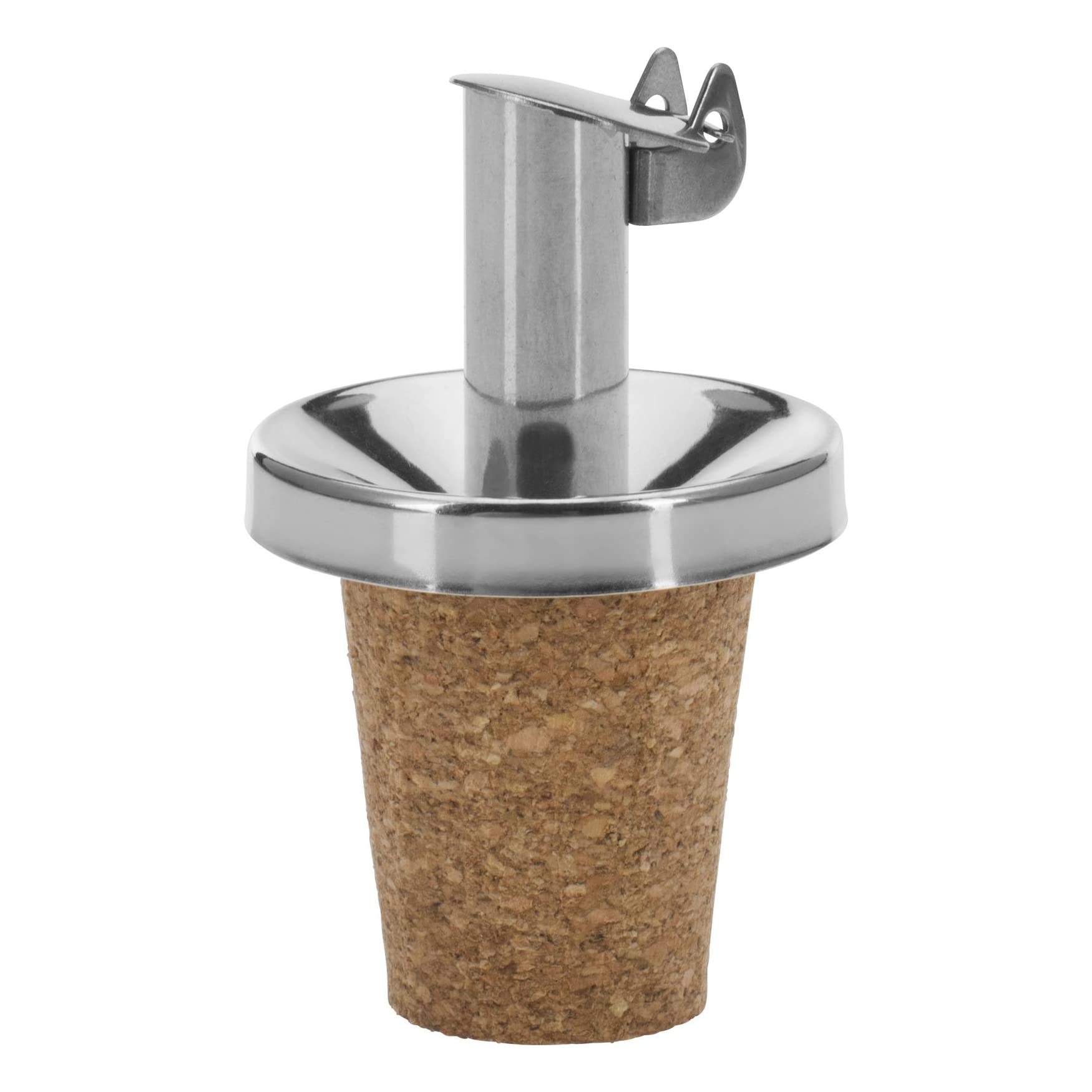 Westmark 47902180 Boquilla Vinagre de Especial, Corcho y Acero Inoxidable, Multicolor, 6,7 x 3,2 x 2,5 cm