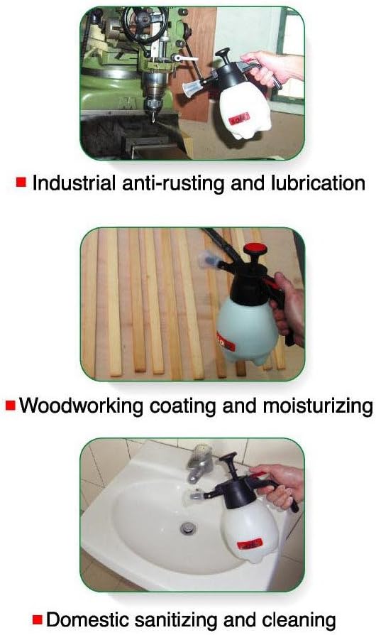 SOLO 418 2 Liter One-Hand Pressure Sprayer, Red and White