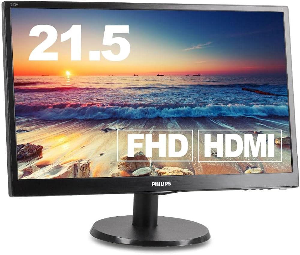 Amazon.co.jp: 【整備済品】PHILIPS 223V5LHSB/11 21.5インチ
