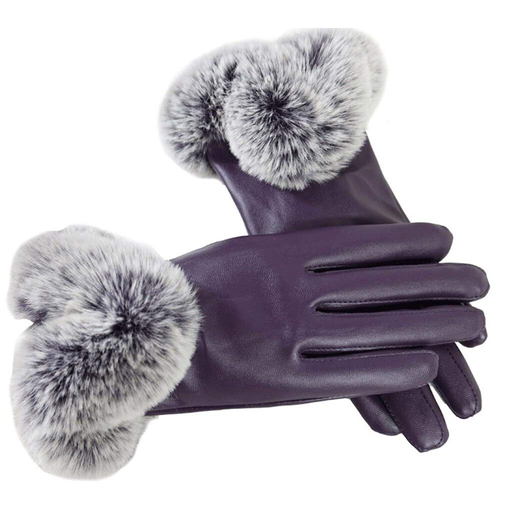 cotson ;lasting wear in every pair Touch Screen Gloves Women Winter Gloves Thicken Warm Lined Windproof Gloves-picture-25