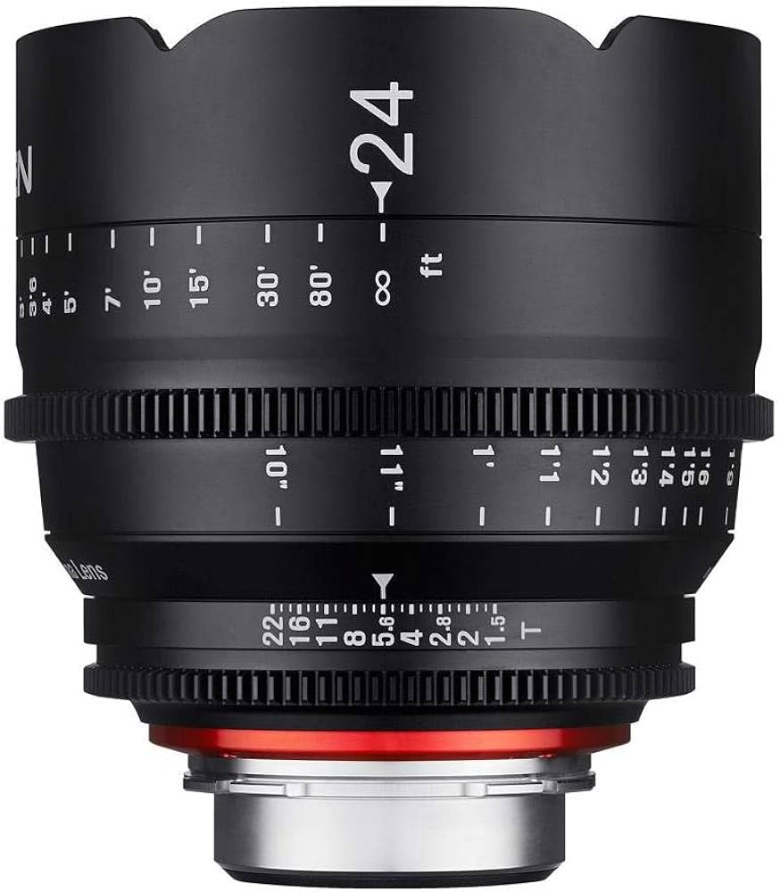 Amazon.com : Rokinon Xeen XN24-PL 24mm T1.5 Professional CINE Lens